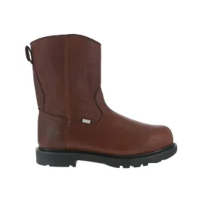 Iron Age Men's Hauler 10" Brown Boot Durable Material High-Quality Leather