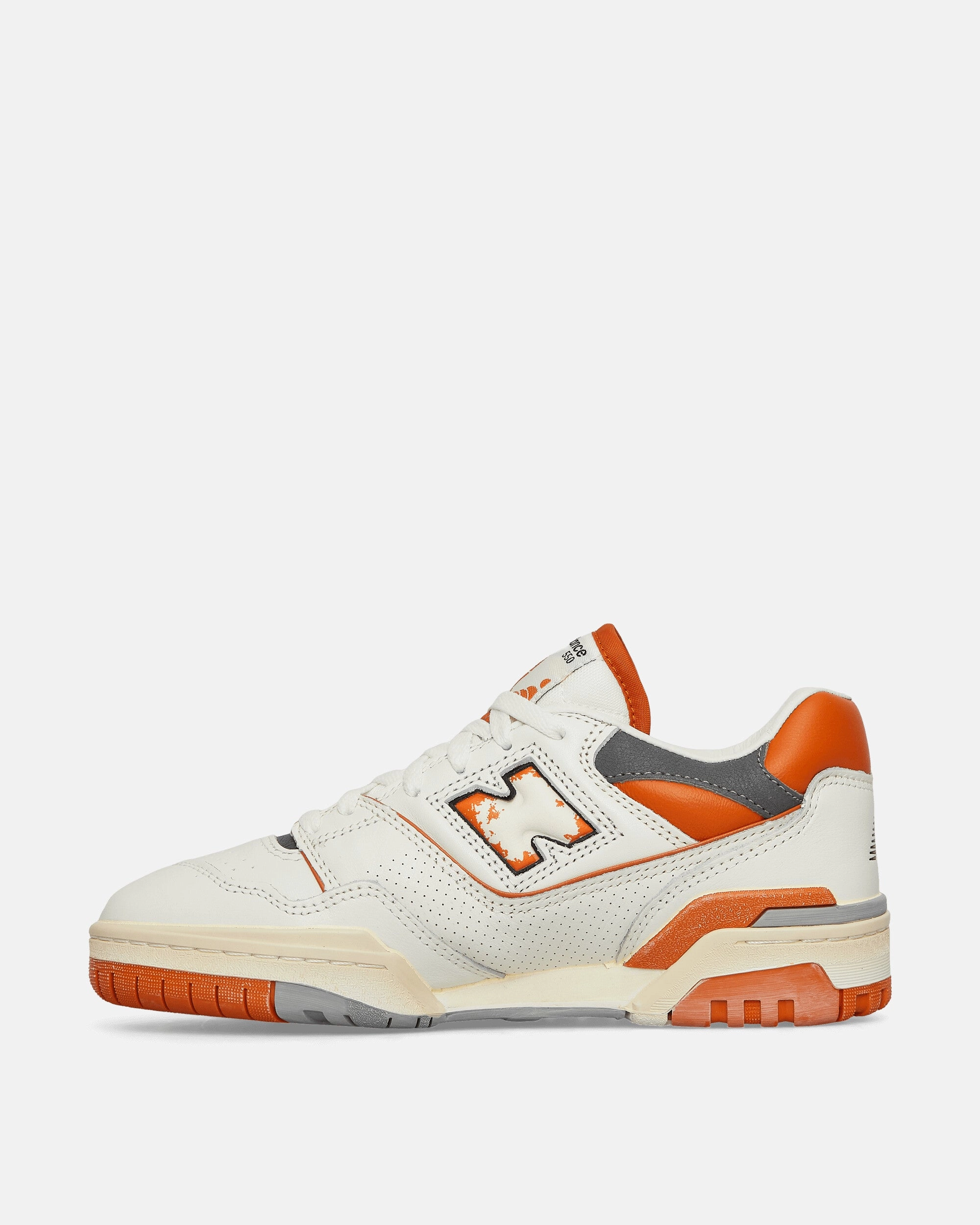 Collapsible Heel Design 550 Sneakers Sea Salt / Orange
