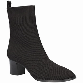 Picarus Womens Leather Trim Knit Ankle Boots ShockAbsorbing Padded Interior Comfort Seeker