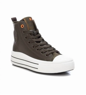 Low Profile Rainy Day Commuter work mode Women's Sneakers Boots In Khaki