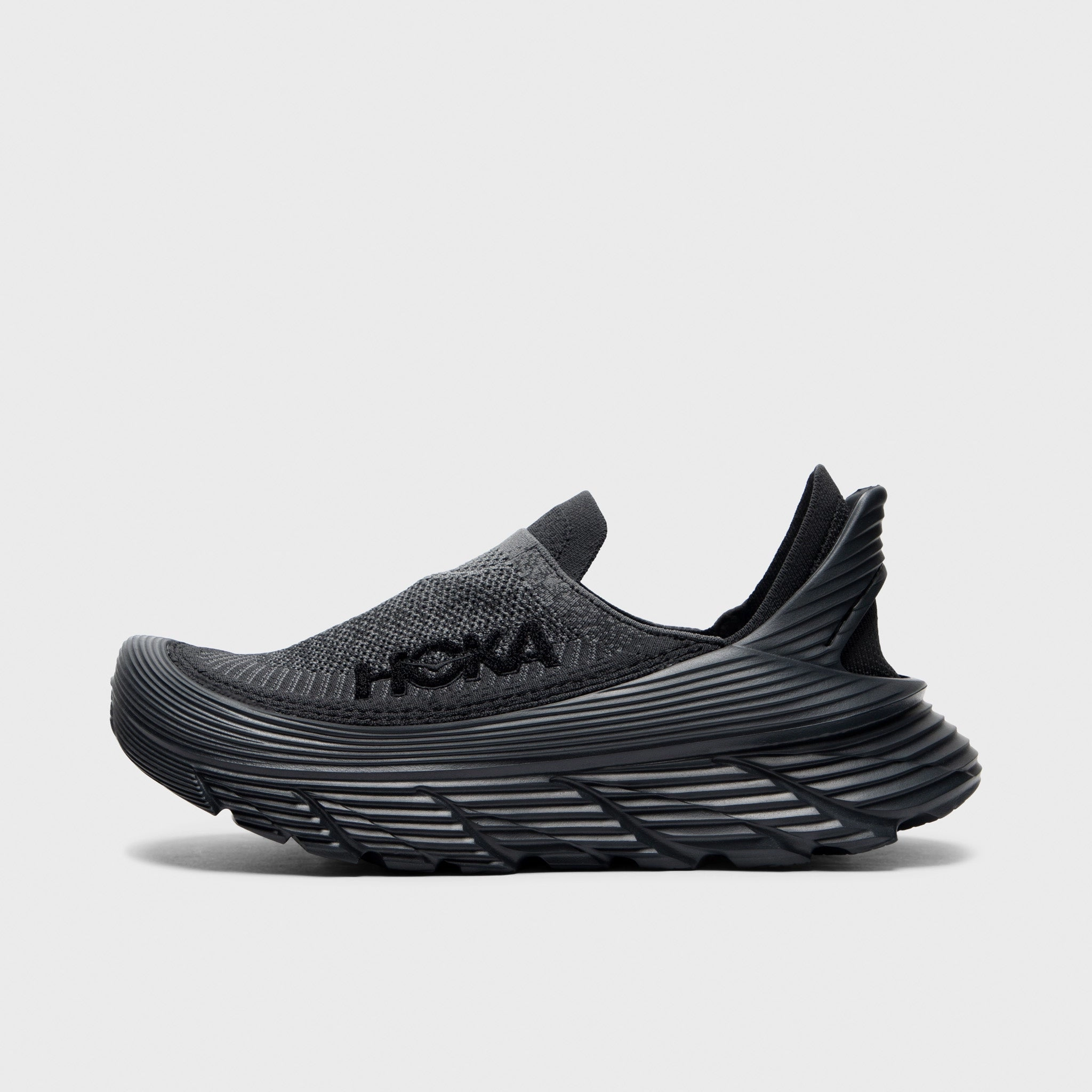 Hoka Restore TC Black / Black Street Explorer