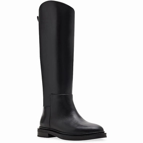 GAIGE Womens Two Tone Leather Mid-Calf Boots Eco Material Rough Terrain