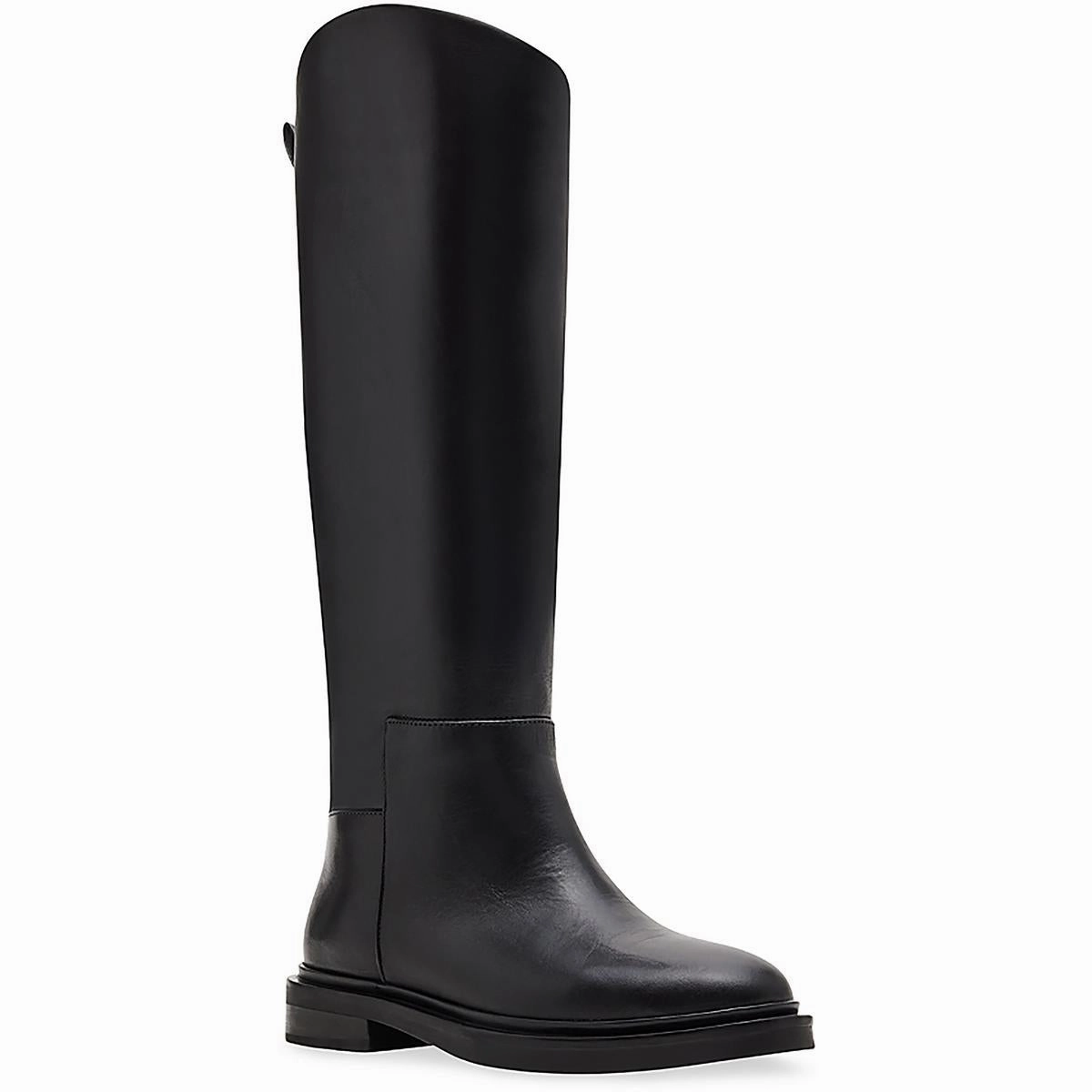 Quiet Sole midsole GAIGE Womens Two Tone Leather Mid-Calf Boots