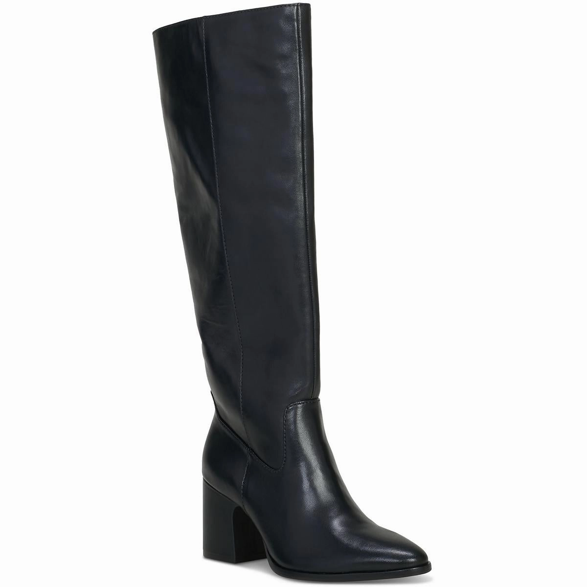 Warehouse Worker High-End Craftsmanship Evronna Womens Leather Tall Knee-High Boots