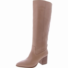 All Weather Snow Trekker PullOn Evronna Womens Leather Tall Knee-High Boots