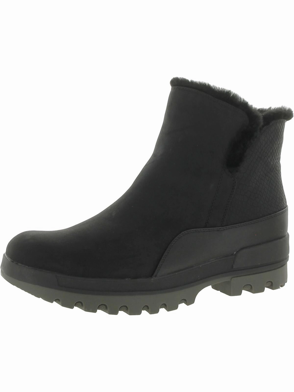 nylon Noemi Womens Faux Leather Cozy Winter & Snow Boots