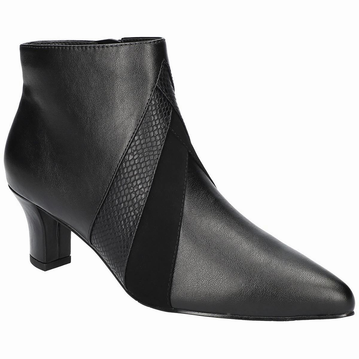 Weekend Adventure Falcon Womens Block Heel Man Made Ankle Boots
