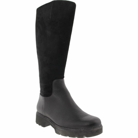 Fallbrook Womens Stretch Suede Knee-High Boots Anti-odor technology Trendy Protection
