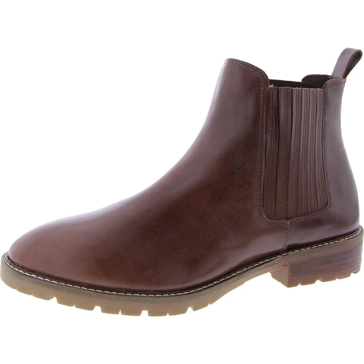Thermal Core Cold Weather Commuter Heavy Weather Leonard Womens Padded Insole Pull On Chelsea Boots