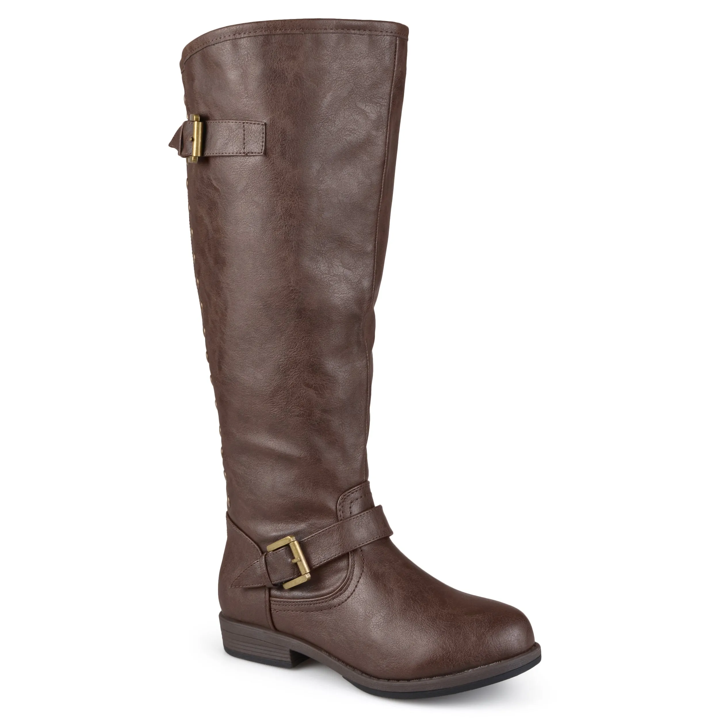 Heavy Grip Elastic Band Journee Collection Women's Extra Wide Calf Spokane Boot