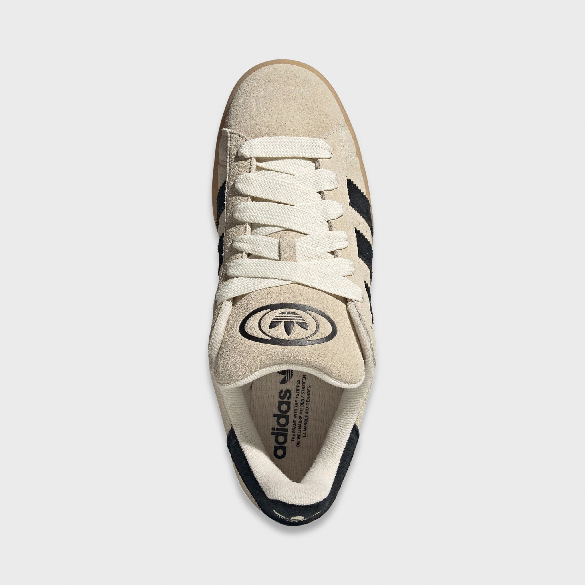 adidas Campus 00s Gum / White - Black light feel