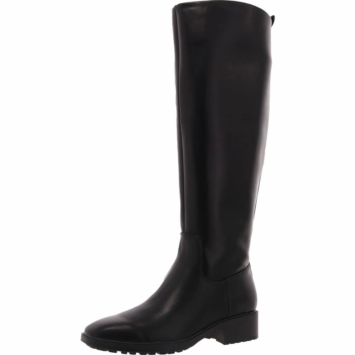 Casual Womens Zipper Manmade Knee-High Boots