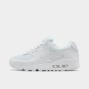 Simple Form Shadow Look Nike Air Max 90 White / White - White