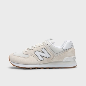 New Balance 574 Sea Salt / White - Concrete mesh material multi - use shoes
