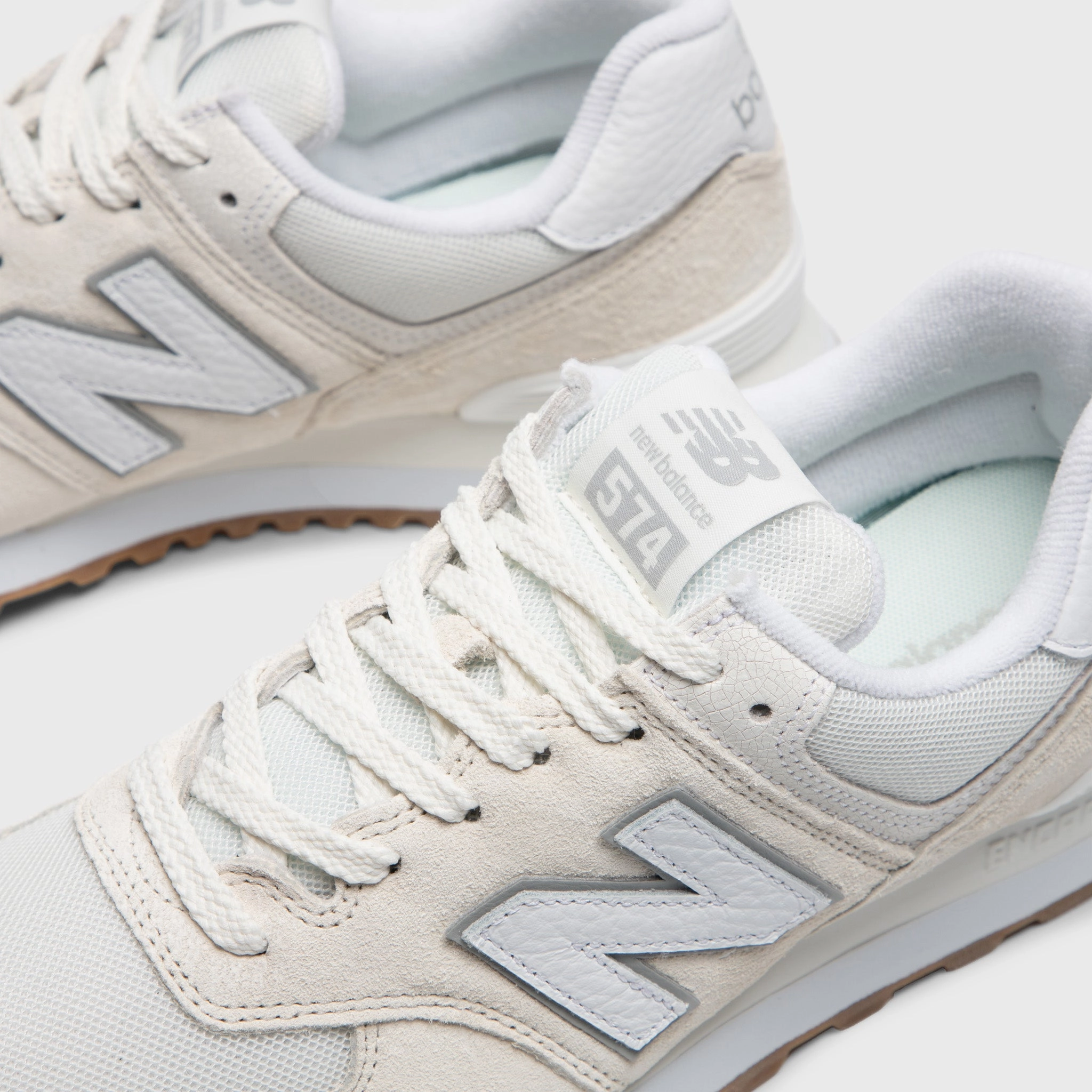 niche - market - brand shoes New Balance 574 Sea Salt / White - Concrete