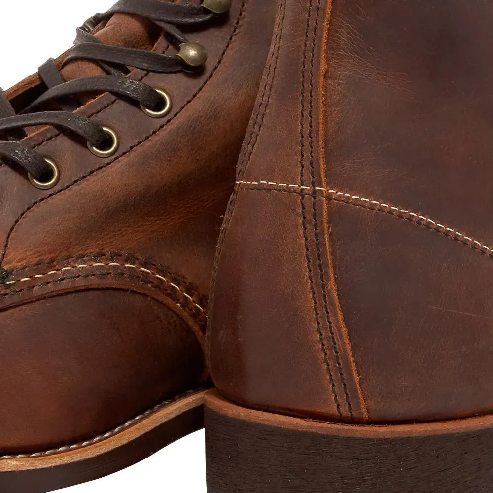 slip-resistant Red Wing Men's Blacksmith 3343 Copper Leather