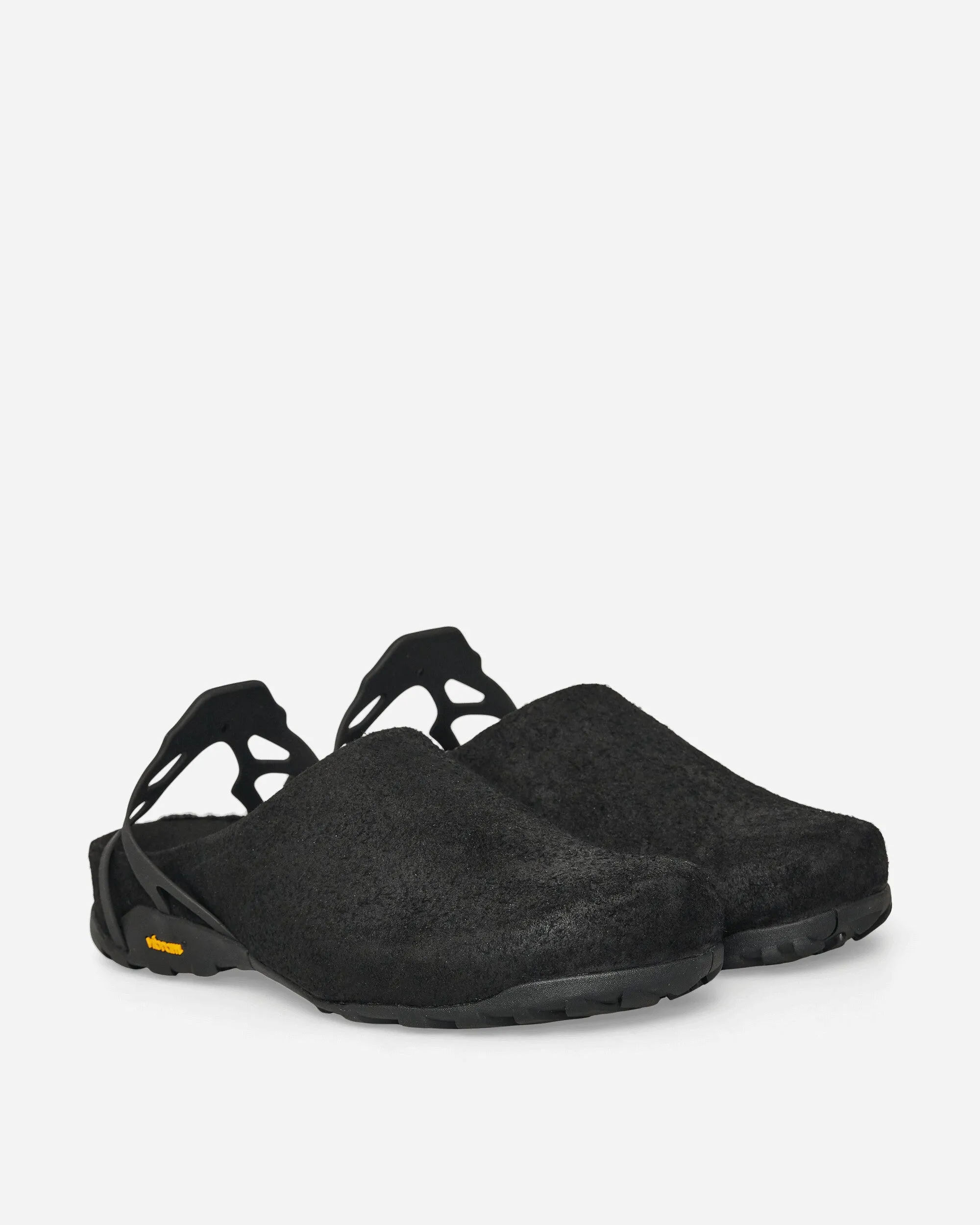 Fedaia Sherpa Mules Black High Top Support Quick Move