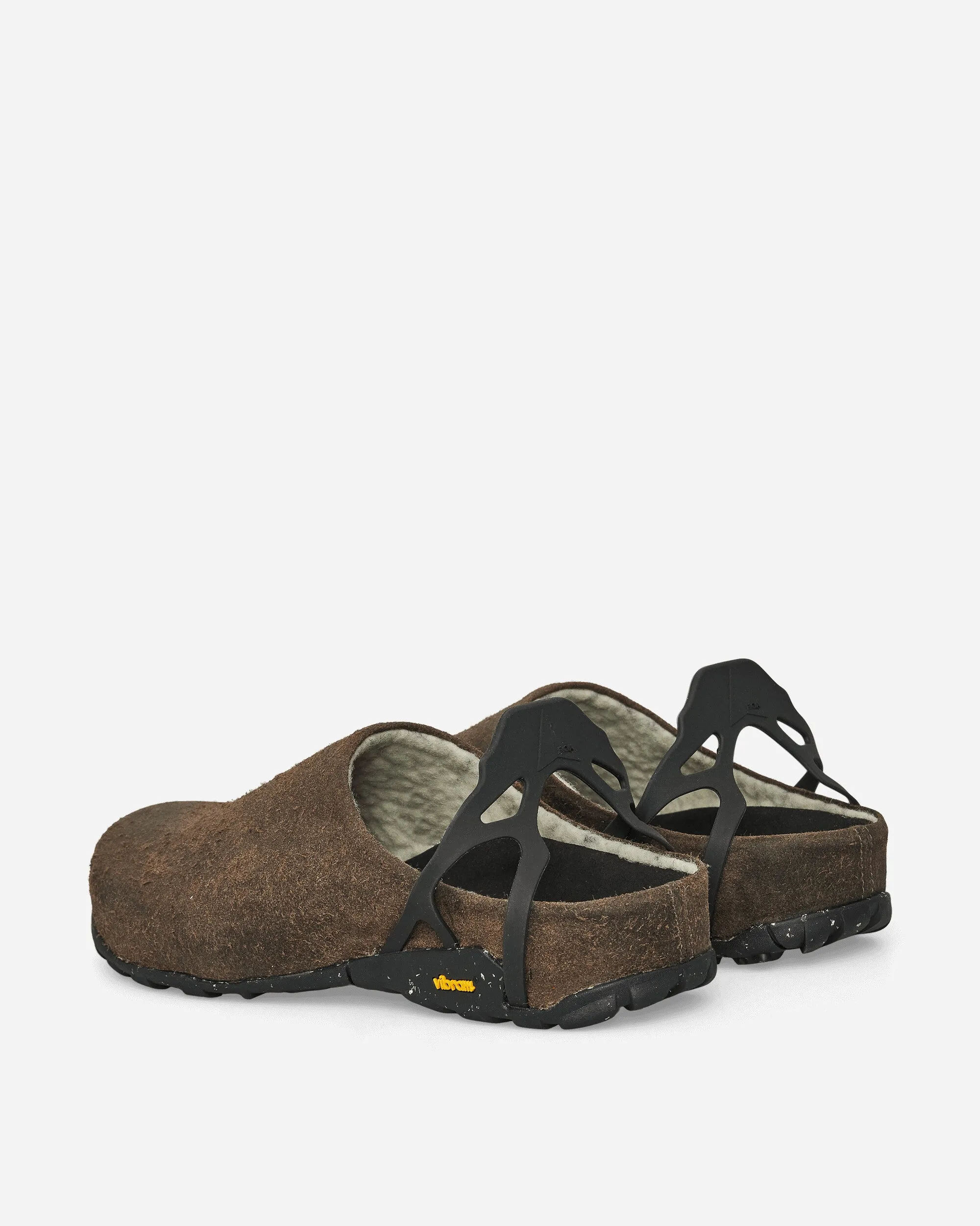 Cushioned Fedaia Sherpa Mules Taupe