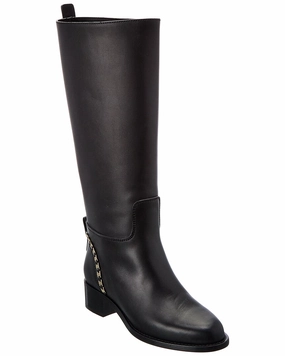 Ferragamo Tawnie Leather Boot Insulated Weekend Camping