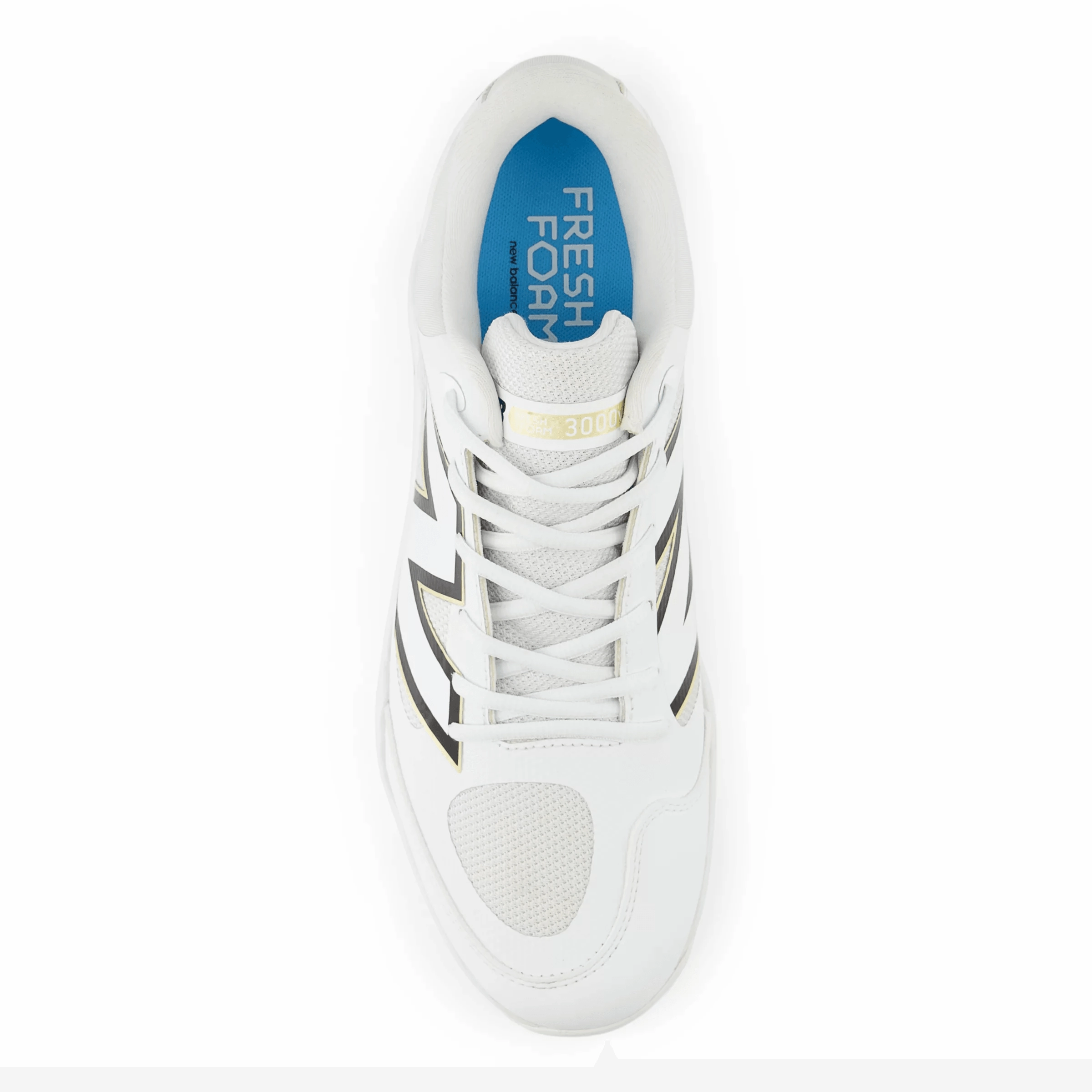New Balance Men's Fresh Foam 3000 v7 Molded Baseball Cleats - White - PL3000W7 Breathable Inserts
