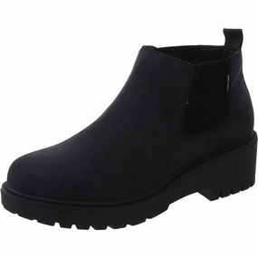 Classic Design Strap Finely Francis Womens Faux Leather Booties