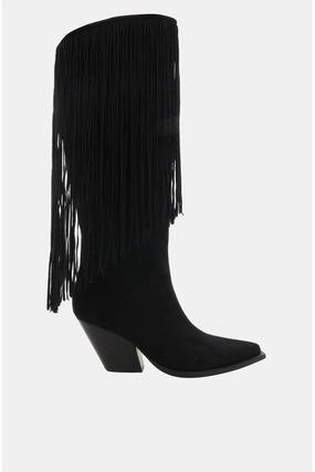 Women's Evette Boot In Black Date Ready Daily Rugged