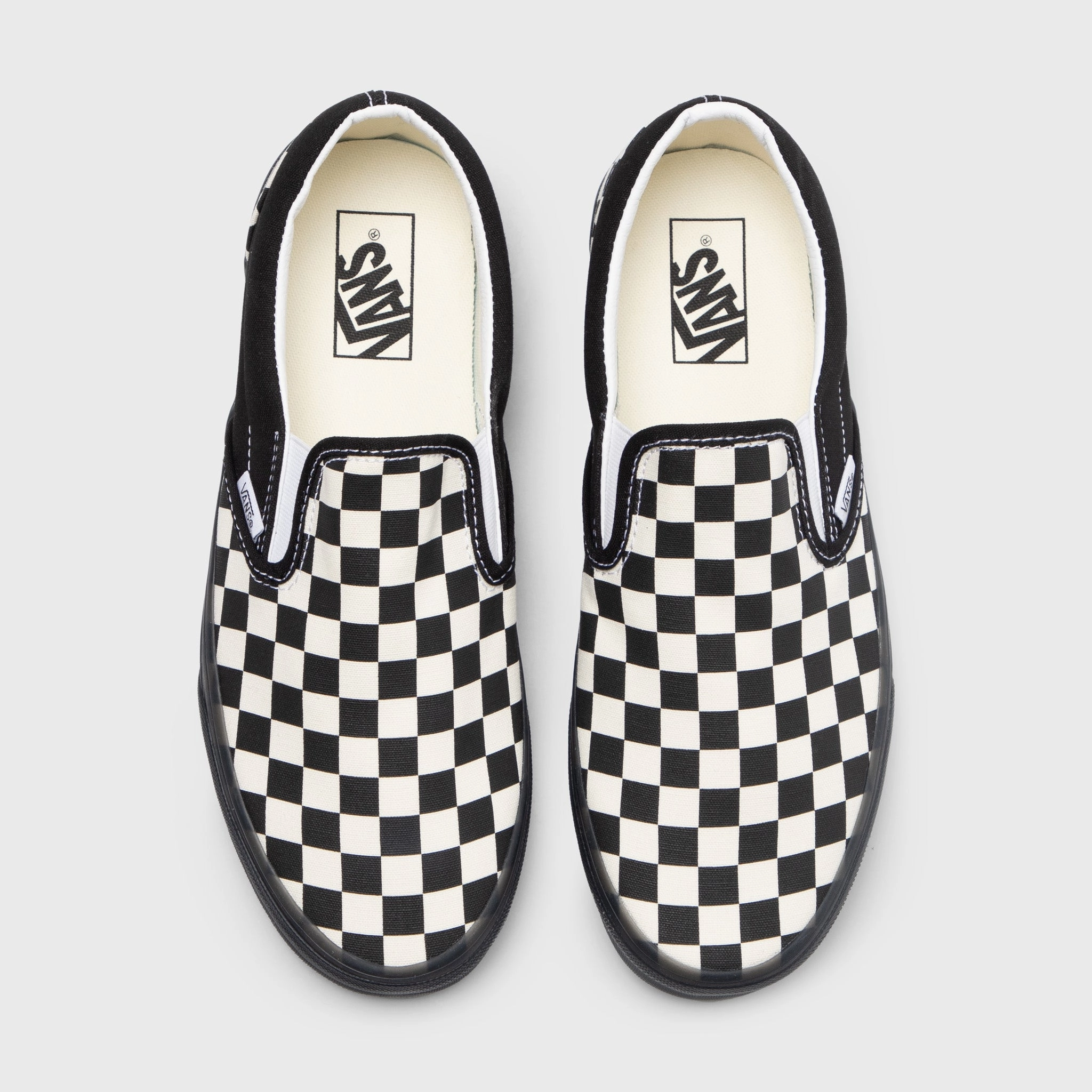 Vans Classic Slip-On White / Black foam Cliff Path