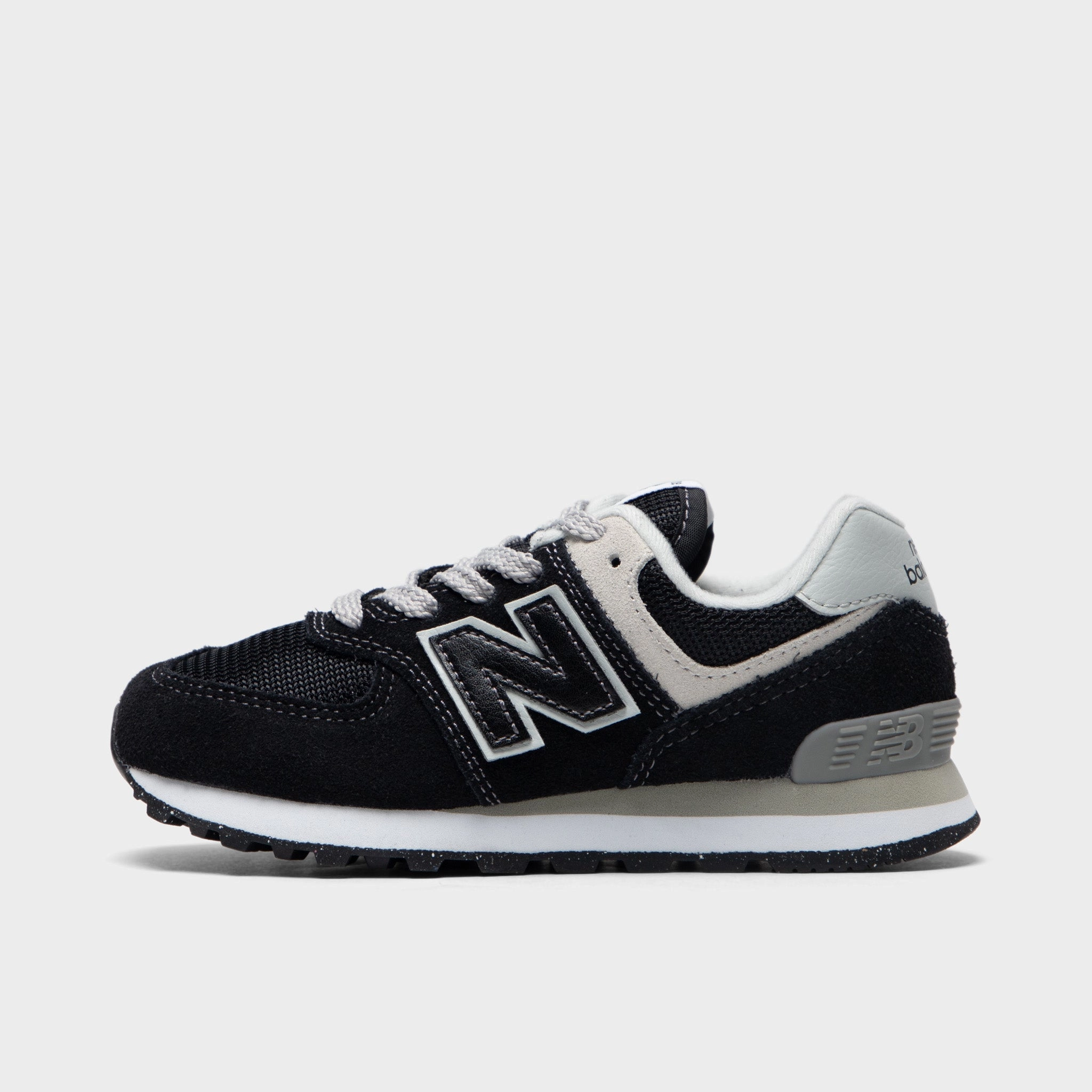 Light   Sensing Smooth running experience New Balance Children's 574 Black / White