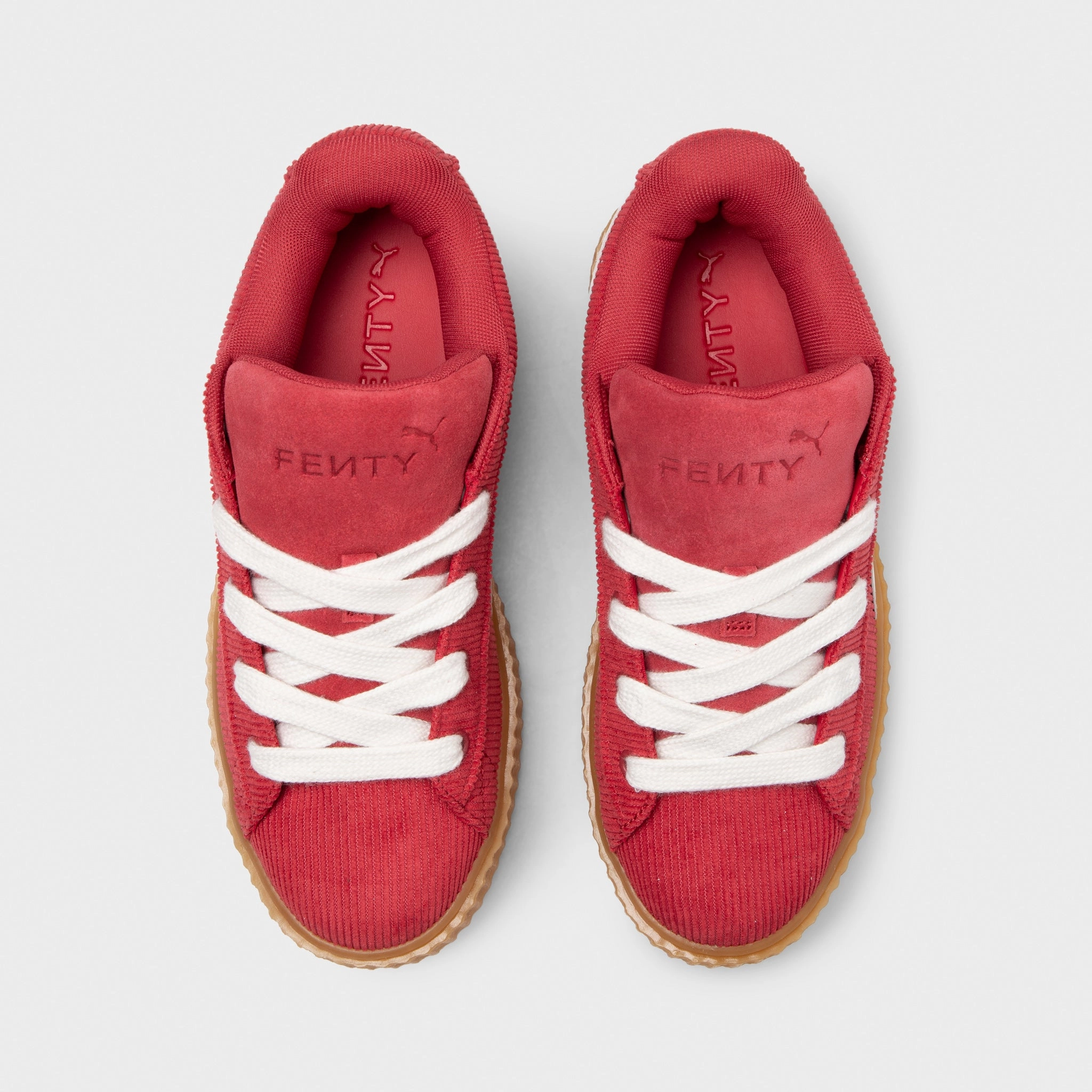 FENTY x PUMA Women's Creeper Phatty Corduroy Club Red / Warm Slow Jog