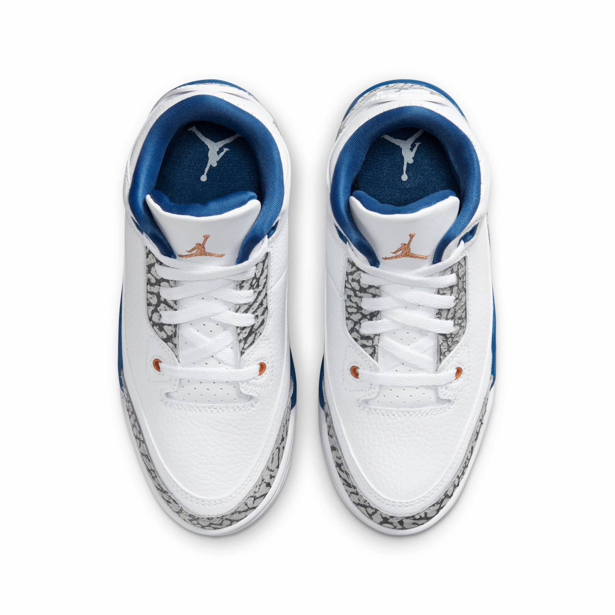 Jordan 3 Retro "Wizards" PS Kids DM0966-148 Adaptive Lacing System
