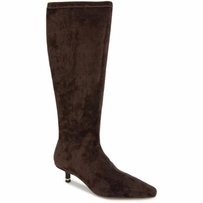 Anti Bacterial Meridith Womens Zipper Manmade Knee-High Boots
