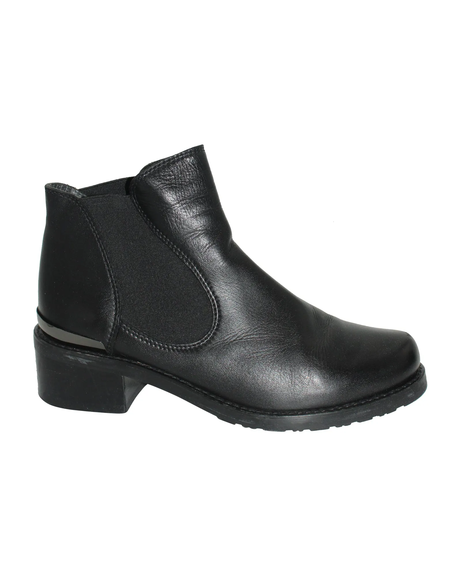 All Weather Outdoor Explorer rubber Stuart Weitzman Ankle Boots in Black Leather