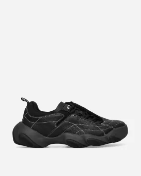 Mid Top Design Precision Bonded Overlays Flesh Warp Sneakers Black / White