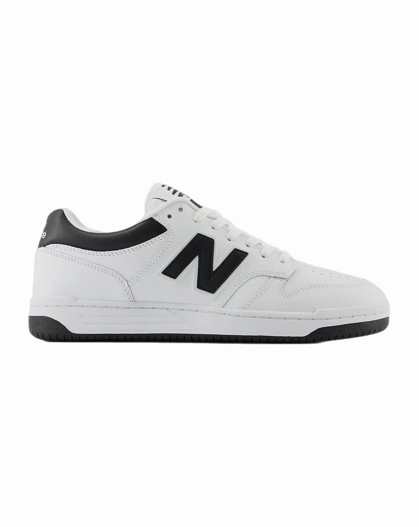 Moisture Wicking Sockliner Outfit Neutral New Balance 480 - White / Black