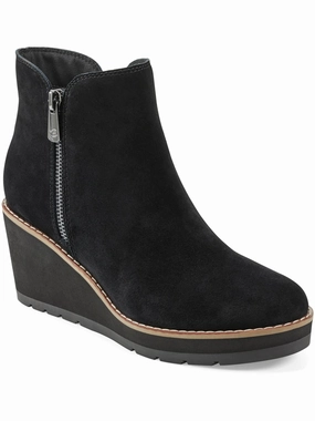 Feather Light Backcountry Camper JAYDA Womens Suede Almond toe Booties