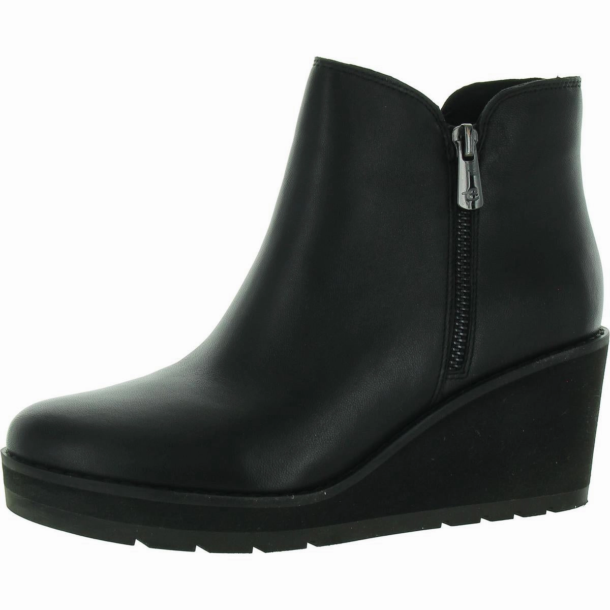 JAYDA Womens Suede Almond toe Booties Flexible Frame River Crossing