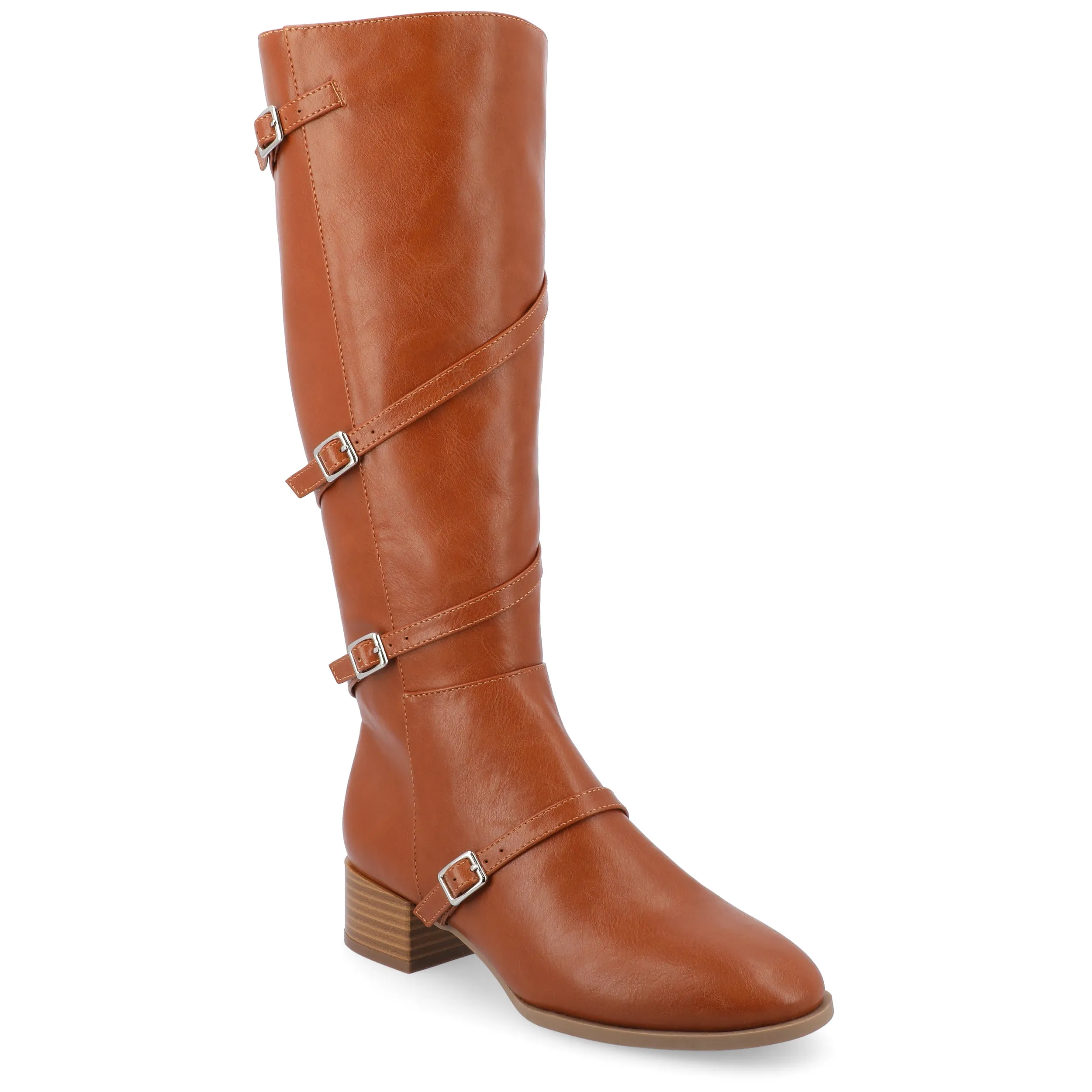 Journee Collection Women's Tru Comfort Foam Elettra Boots Casual Walk Rugged Terrain