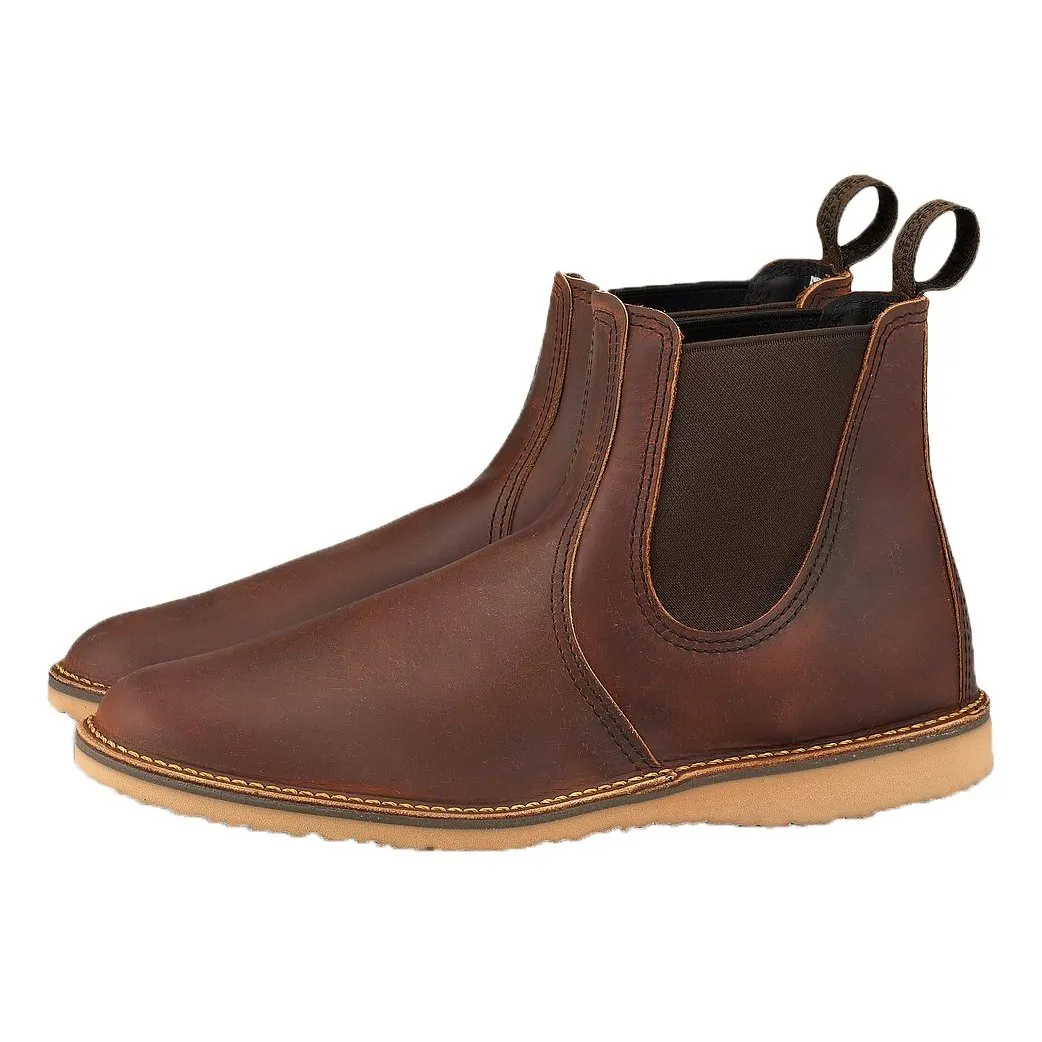 Red Wing Men's Weekender Chelsea 3311 Copper Rough and Tough All-Terrain Use Casual Adventure