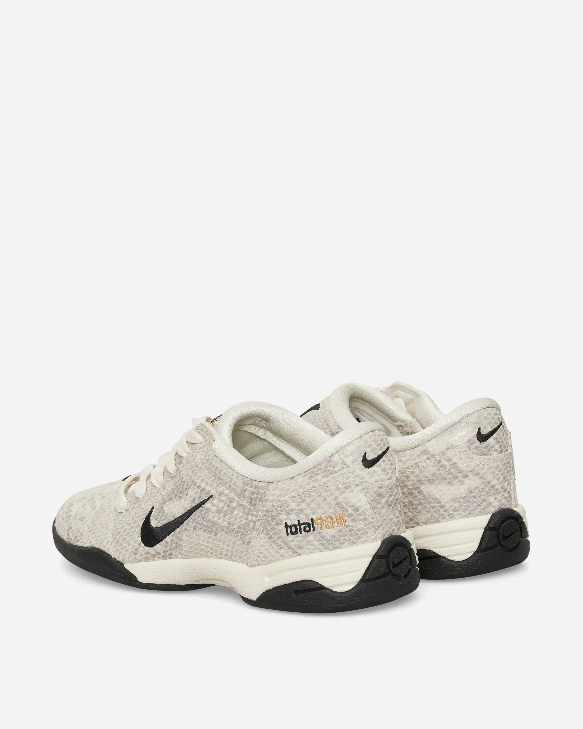Ethylene Vinyl Acetate Torsion Rigidity Women's Total 90 Sneakers Pale Ivory / Black