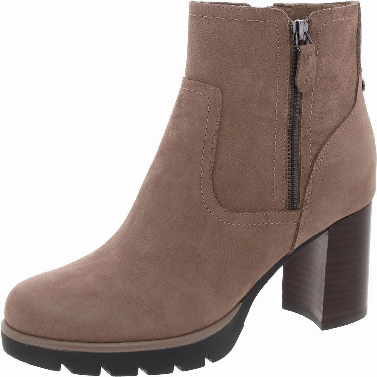 Flexible Frame Trail Runner Womens Zipper Manmade Ankle Boots