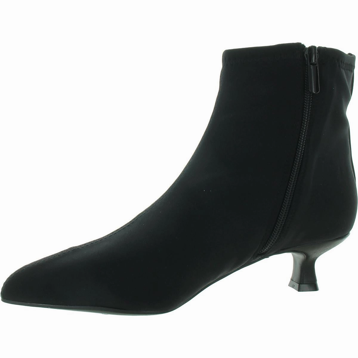 Sharp Look Low Top Womens Canvas Stretch Ankle Boots