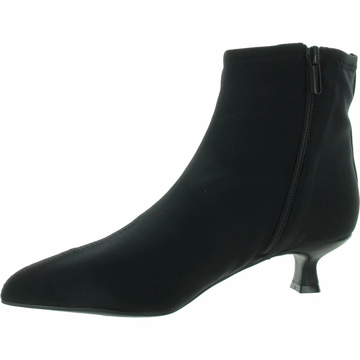 Womens Canvas Stretch Ankle Boots Modern Cut