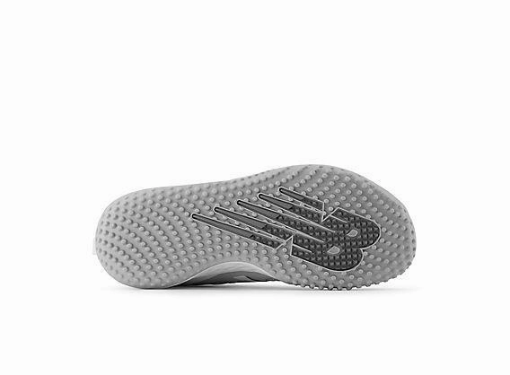 New Balance Women's VELO v3 Turf Softball Shoes - Grey with White - STVELOG3 running in a historical site shoes