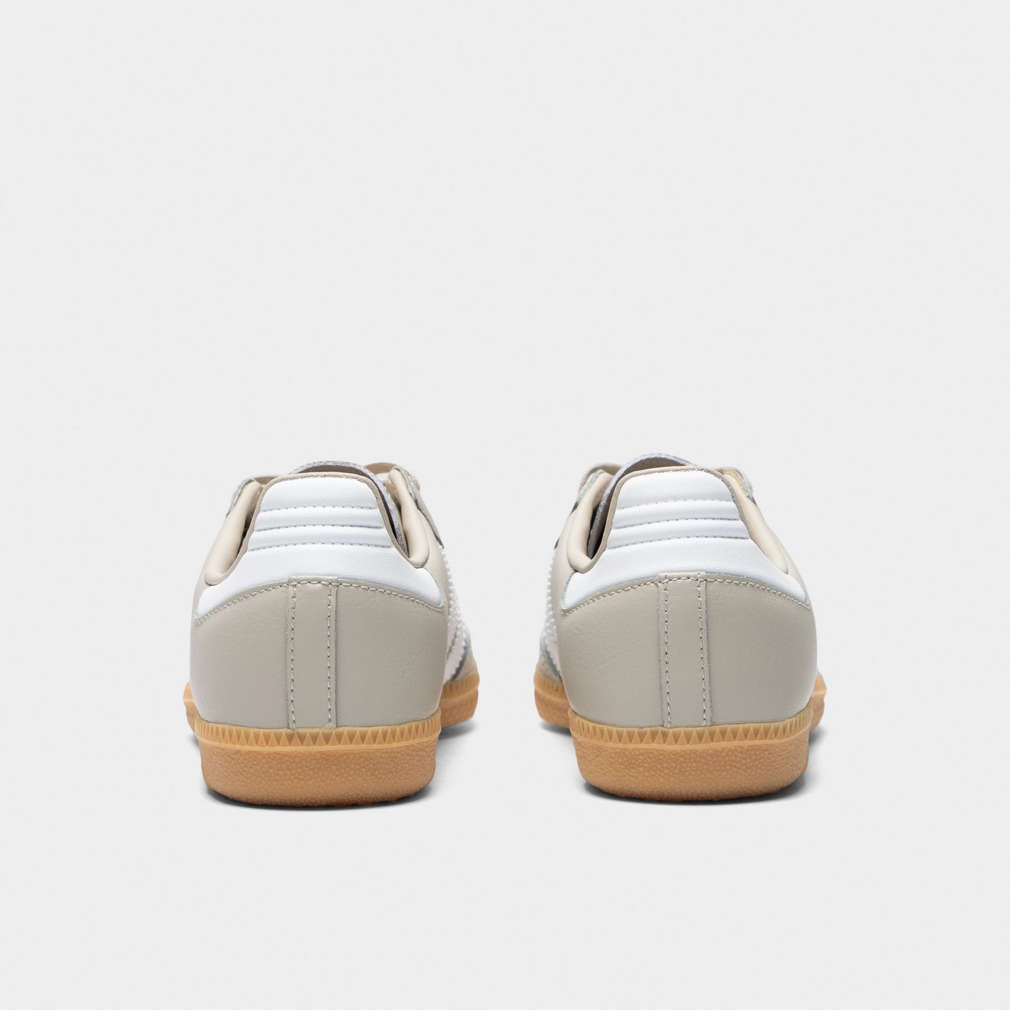 adidas Juniors' Samba OG Wonder Alumina / White - Gum breath easy