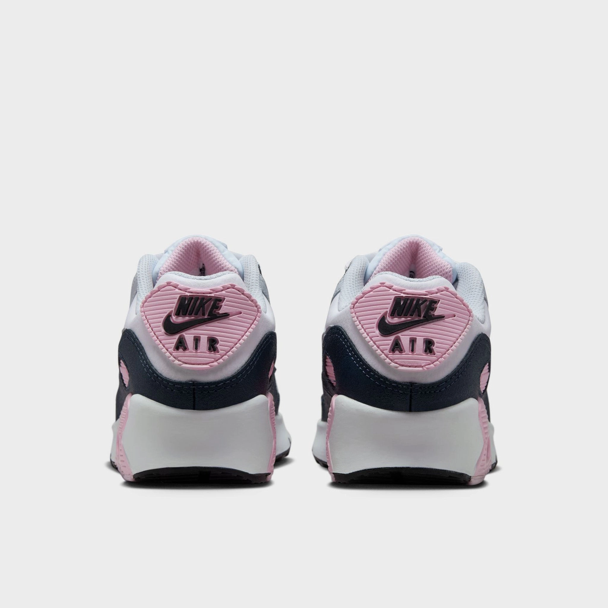 Cloudy Jog Urban Classic Nike Air Max 90 LTR GS White / Wolf Grey - Pink Foam