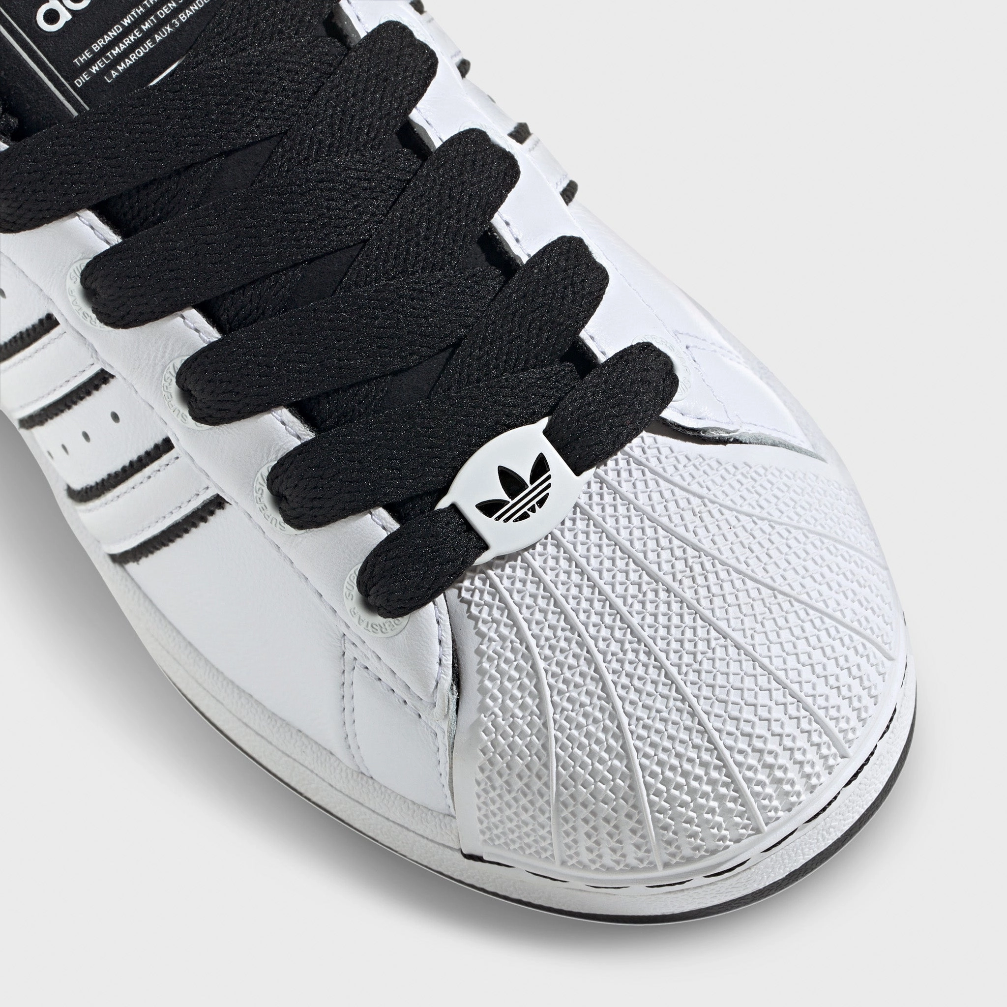 Compression Molded Phylon Aerodynamic Silhouette adidas Superstar II White / Black - White