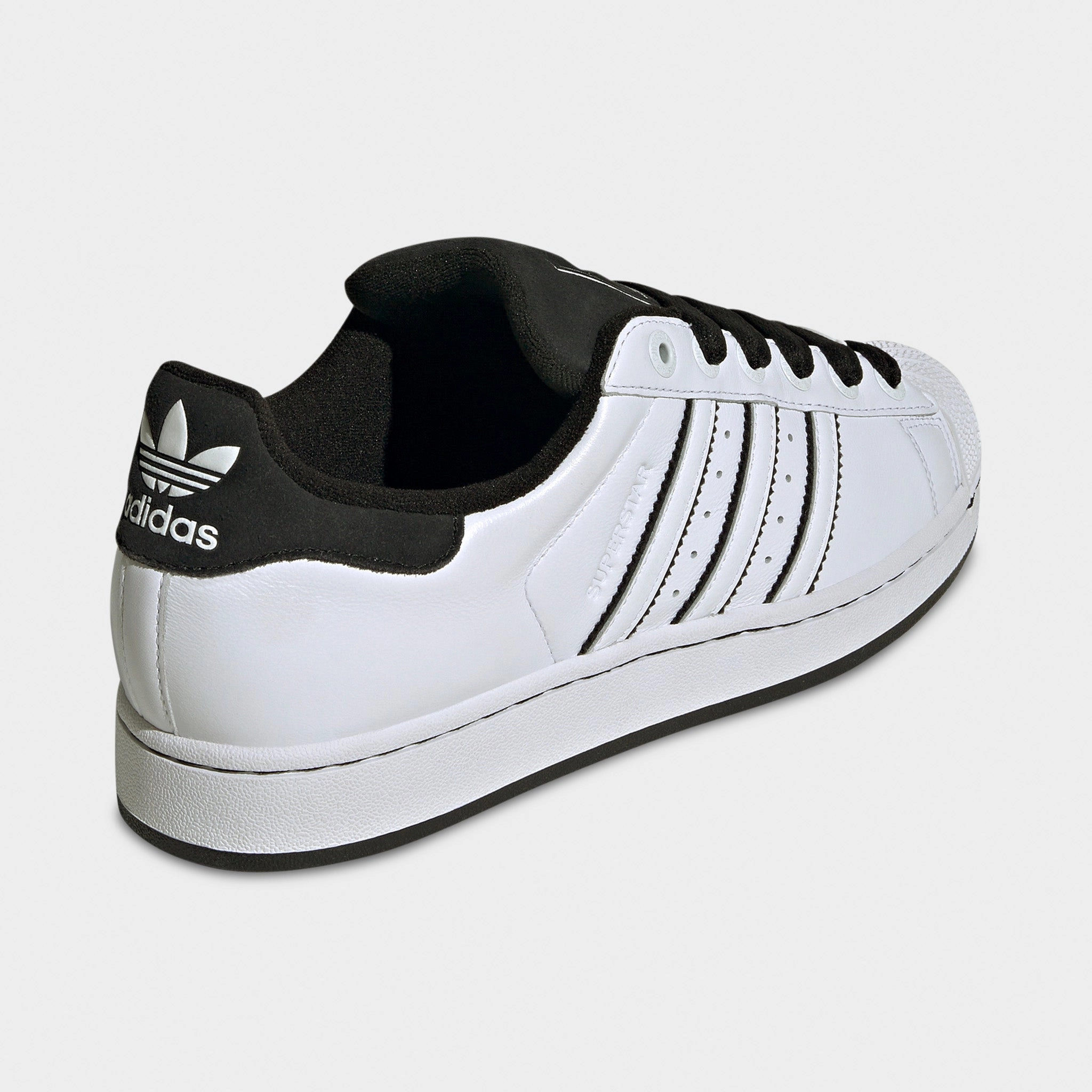 Wear Resistant Toe Guard Impact Resistant Construction adidas Superstar II White / Black - White