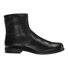 Florsheim Men's Midtown Plain Toe Zip Boot Black Square Toe