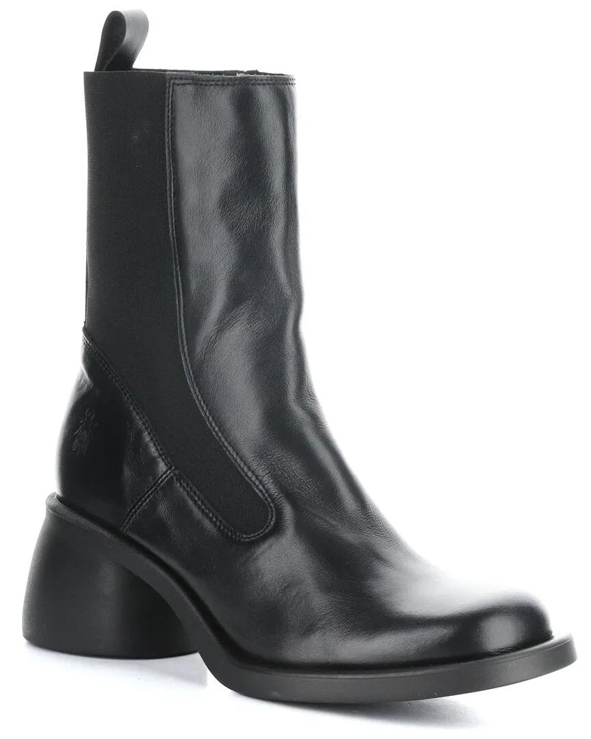 Fly London Howi Leather Boot Reinforced Form Work Commute