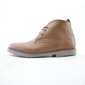 Quick Fit Trek Ready Capital Footwear - LEATHER PLAIN-TOE BOOT - Light Brown